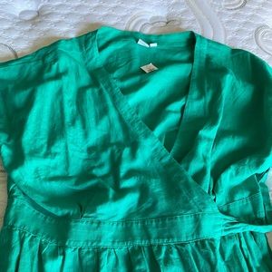 Gap linen wrap dress (never worn)